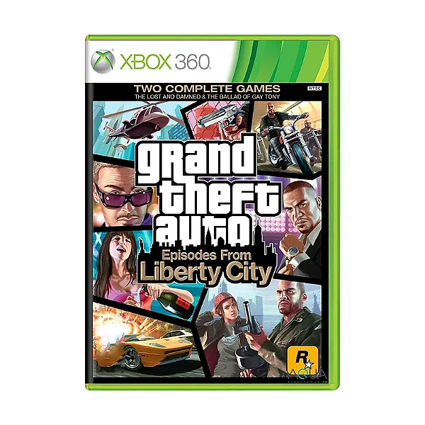 Grand Theft Auto: Episodes from Liberty City - Xbox 360 Semi Novo