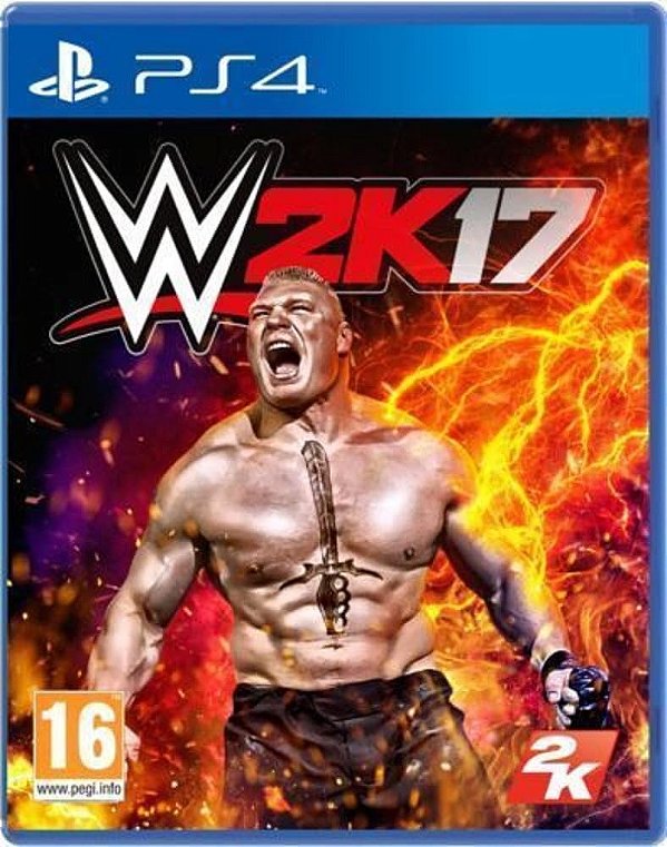 WWE 2k17 - PS4 Semi Novo