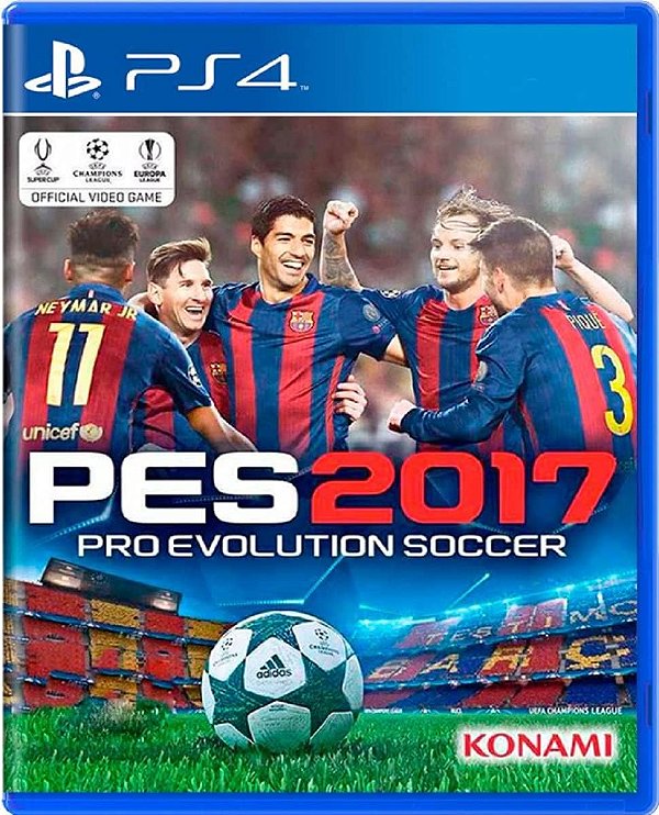 Pro Evolution Soccer 2017 - PS4 Semi Novo