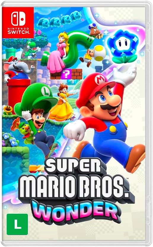 Super Mario Bros. Wonder - Switch Semi Novo