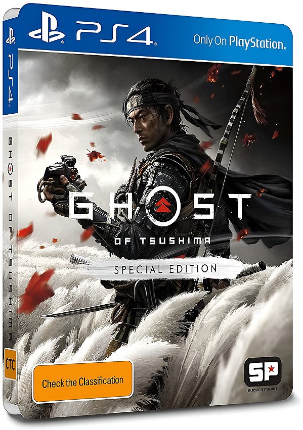Ghost of Tsushima Edição Especial - PS4 Semi Novo