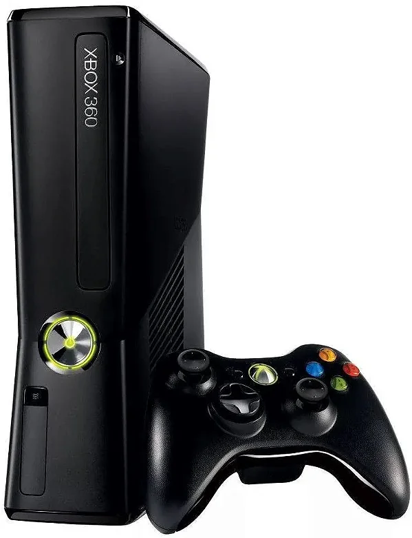 Xbox 360 Slim Destravado RGH 3.0 + 20 Jogos