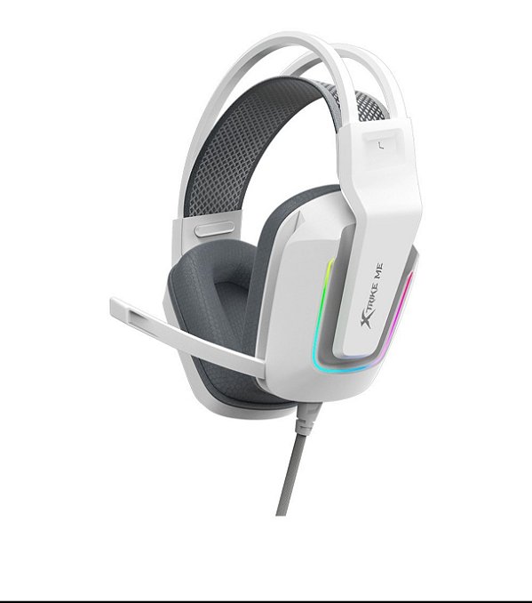 Headset Gamer RGB Xtrike-ME GH 712 Branco