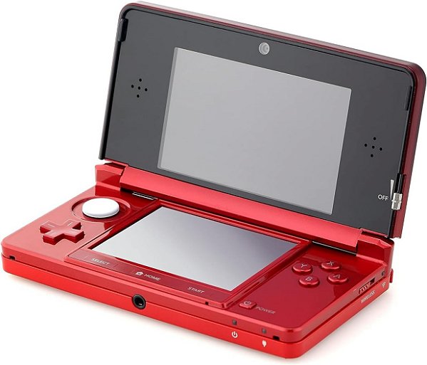 Nintendo 3DS Vermelho - Semi Novo