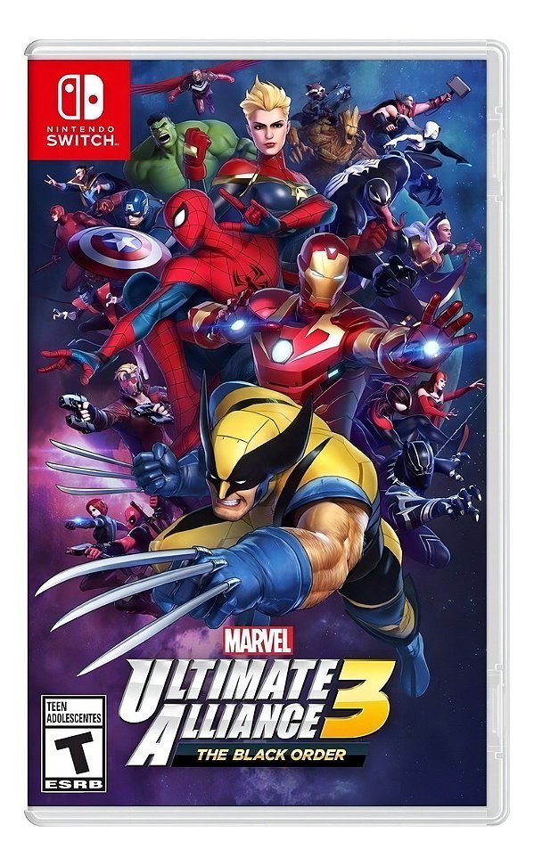 Marvel Ultimate Alliance 3 The Black Order - Nintendo Switch Semi Novo