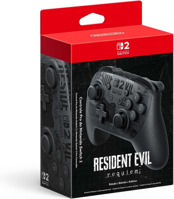 Pro Controller 2 Edição Resident Eviel requiem - Semi Novo