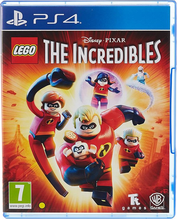 LEGO Os Incríveis - PS4 Semi Novo