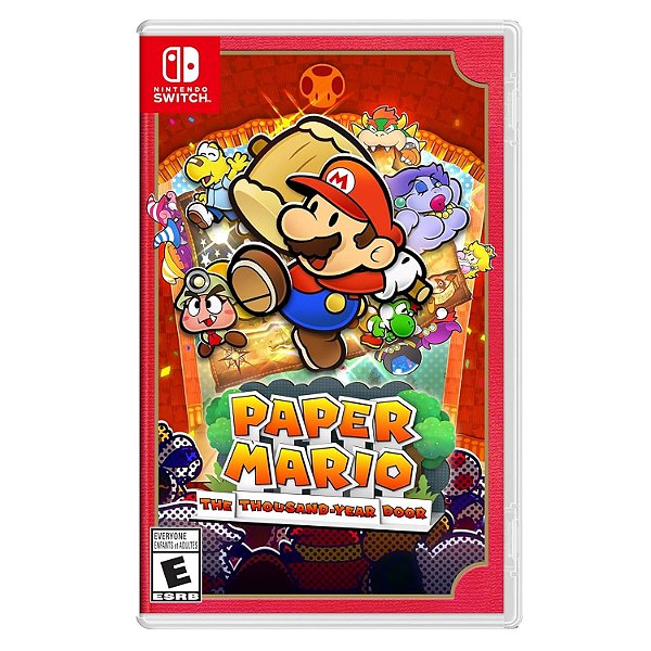 Paper Mario The Thousand-Year Door - Nintendo Switch Semi Novo