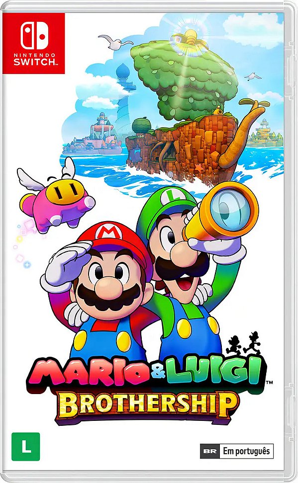 Mario & Luigi Brothership - Nintendo Switch Semi Novo