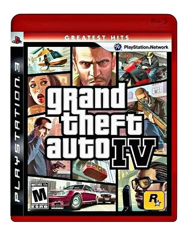 Grand Theft Auto IV - PS3 Semi Novo