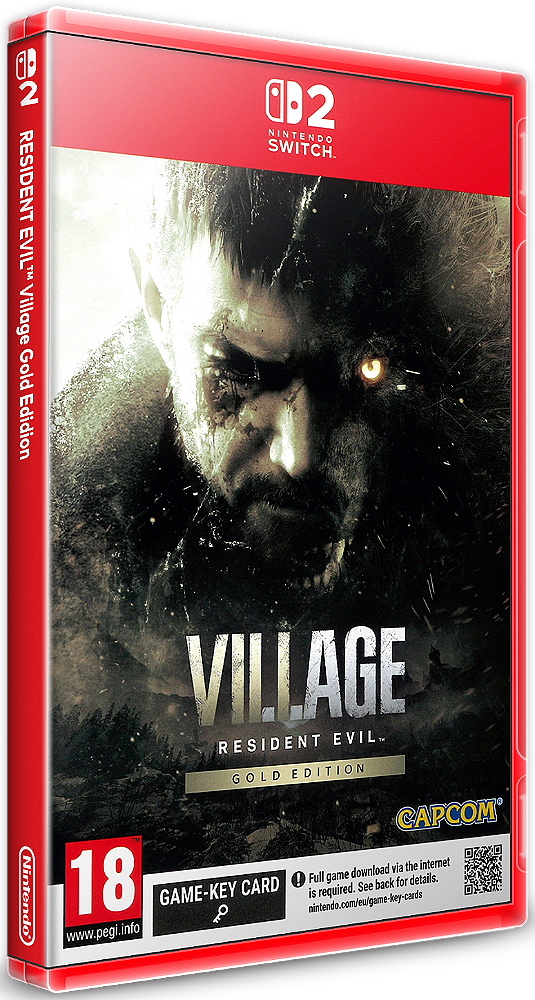 Resident Evil Village Gold Edition - Nintendo Switch 2 Semi Novo