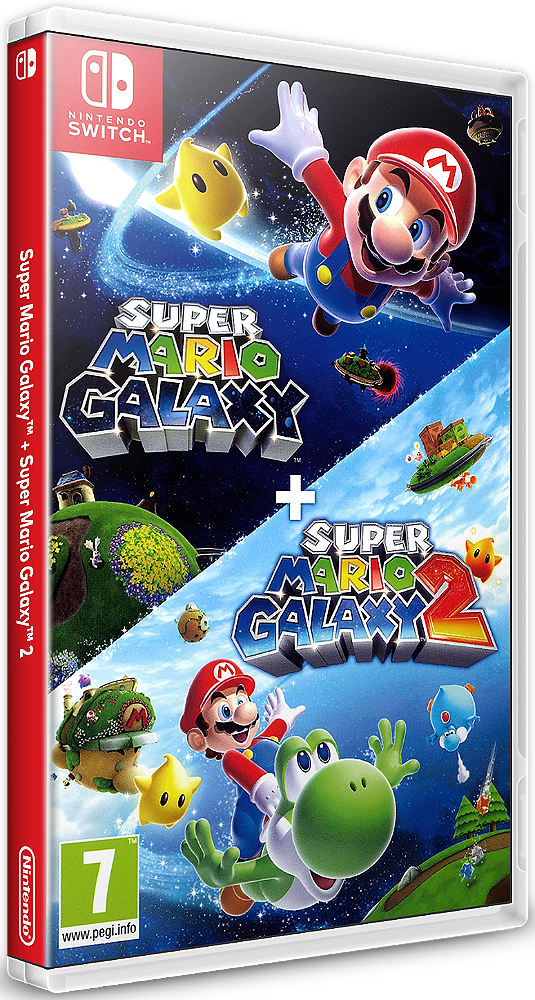 Super Mario Galaxy + Super Mario Galaxy 2 - Nintendo Switch Semi Novo
