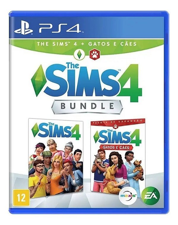 The Sims 4: Bundle Gatos e Cães - PS4 Semi Novo