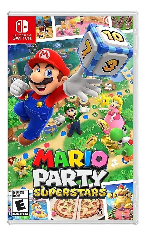Mario Party Superstars - Nintendo Switch Semi Novo