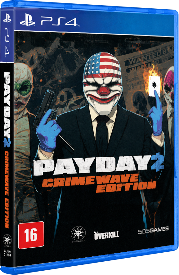PAYDAY 2: Crimewave Edition PS4 - Semi Novo