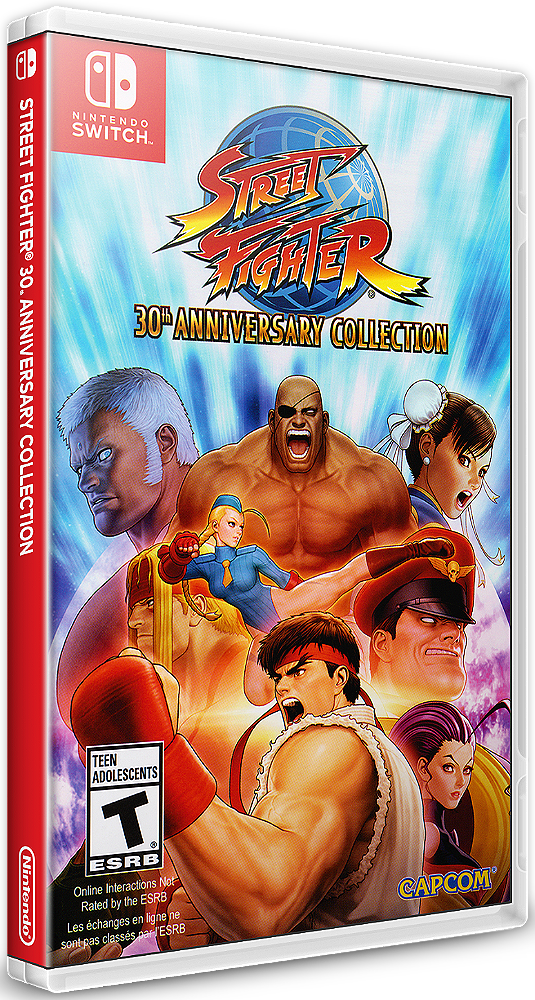 Street Fighter 30th Anniversary Collection - Nintendo Switch Semi Novo