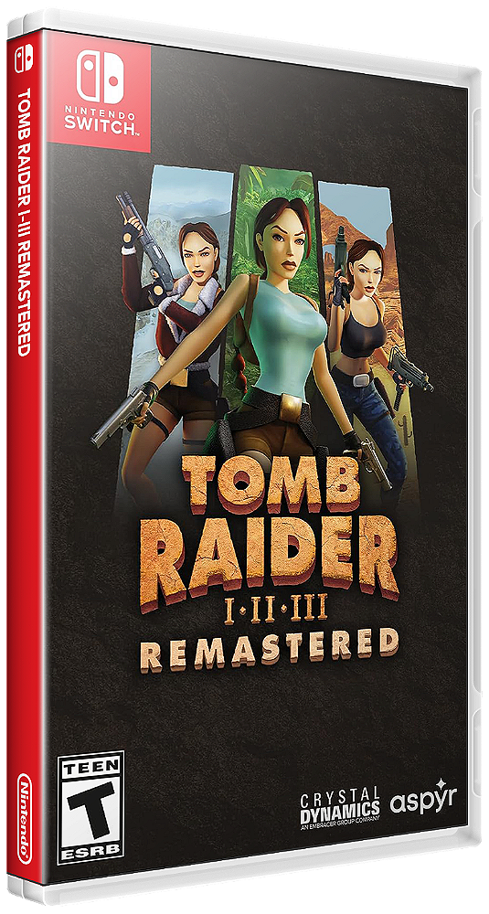Tomb Raider I-III Remastered - Nintendo Switch Semi Novo