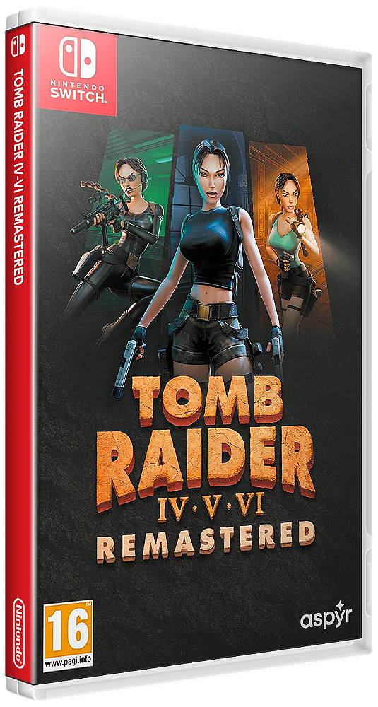 Tomb Raider IV-VI Remastered - Nintendo Switch Semi Novo