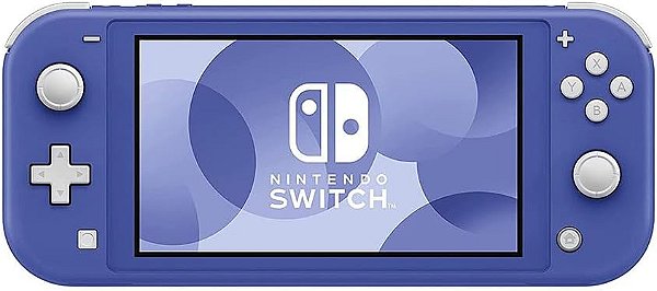 Nintendo Switch Lite Azul Destravado 256gb - Semi Novo