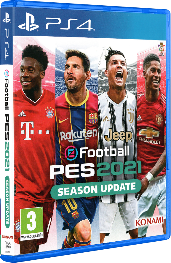 eFootball Pro Evolution Soccer 2021 Season Update - PS4 Semi Novo