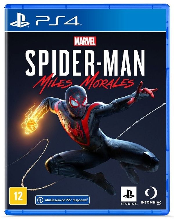 Spider Man: Miles Morales - PS4 Semi Novo