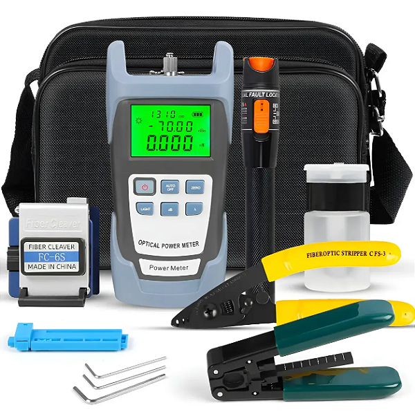 Kit Ferramentas Fibra Óptica Completo Profissional
