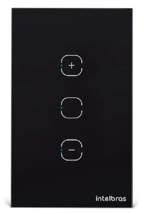Interruptor Dimmer Smart Wi-Fi Touch Intelbras EWS 1101