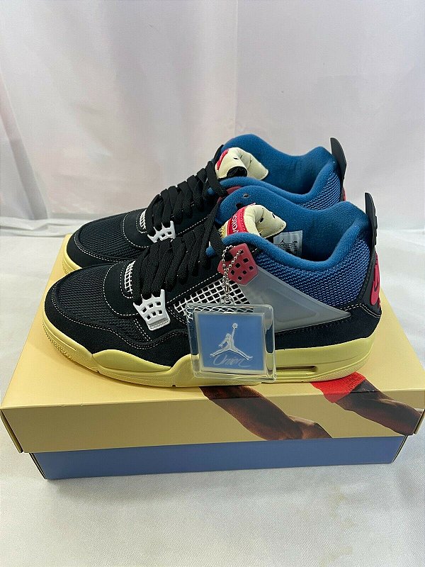 air jordan 4 x union la off noir