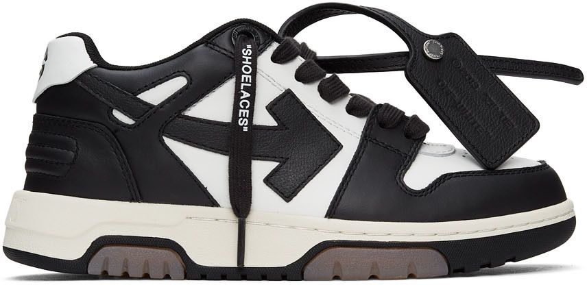 Tênis Off-White Black Out of Office Low Top