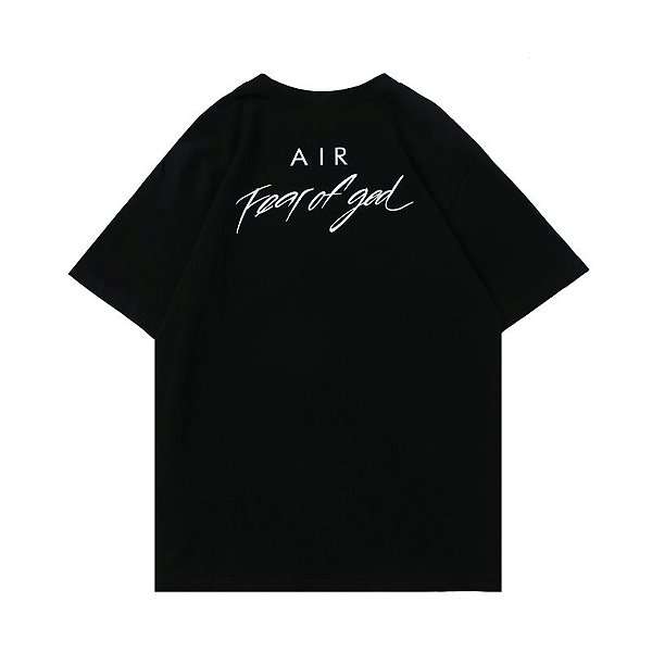 Camiseta Fear of God x NBA x Nike Preta - Boutique ZeroUm | Conceito Hype  de A-Z