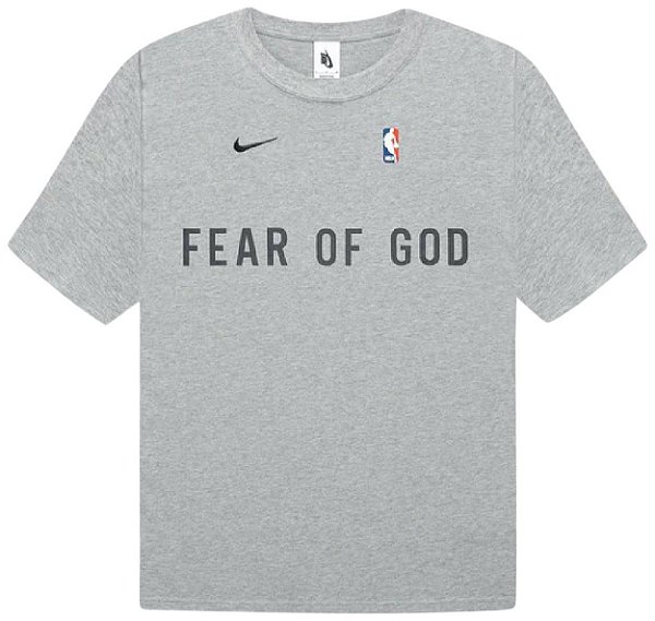 Camiseta Nike x Fear of God Warm Up T-Shirt 'Dark Heather Grey'