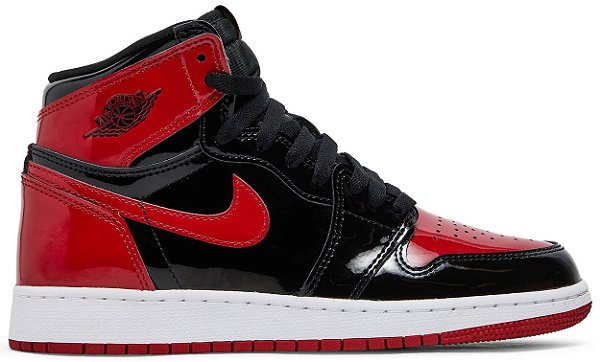 Air Jordan 1 Retro High GS 'Patent Bred'