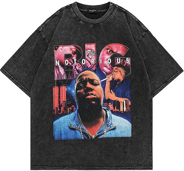 Camiseta Vintage Bootleg Notorious B.I.G.