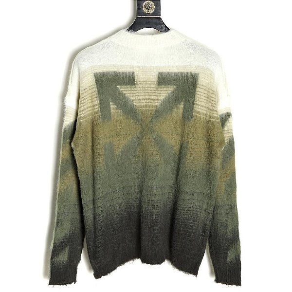 Suéter Off-White Mohair Army Green