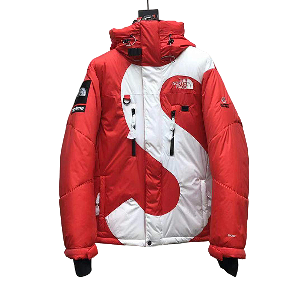 100%正規品 Jaqueta Vermelha - Logo Com S Face North The x Supreme ジャケット・アウター