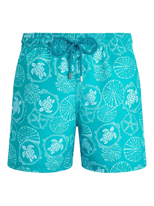 Bermuda Vilebrequin de praia estampa tartartuga