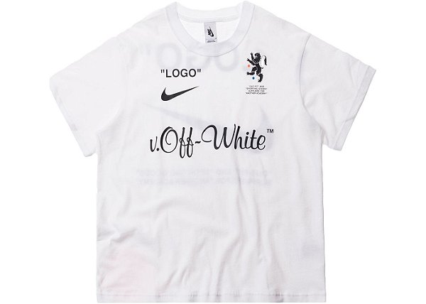 Camiseta Nike Lab x Off-White World Cup "Copa do Mundo" Branca