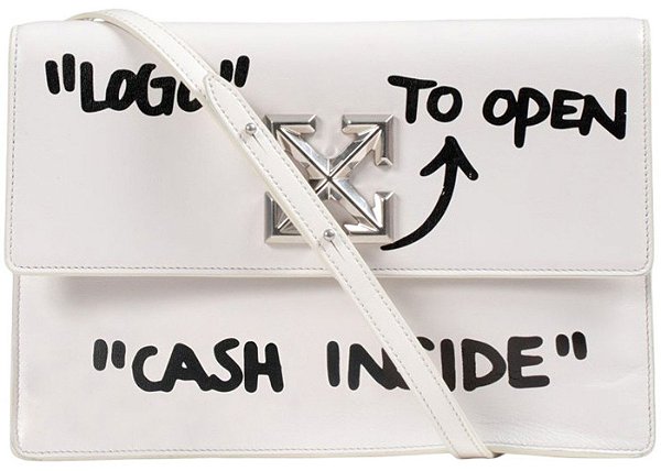 Bolsa Off-White 1.0 Jitney Bag "CASH INSIDE"