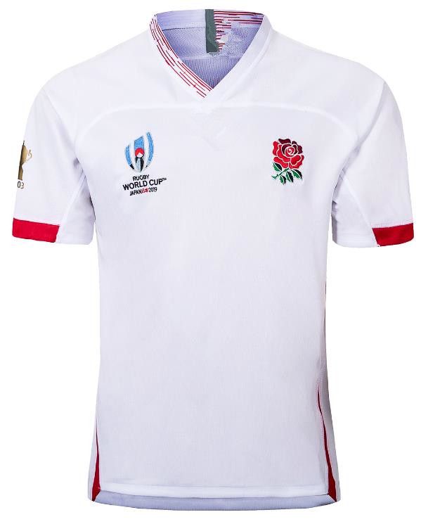 Camisa Rugby Seleção Inglaterra 2019/20 Red and Whites - 684