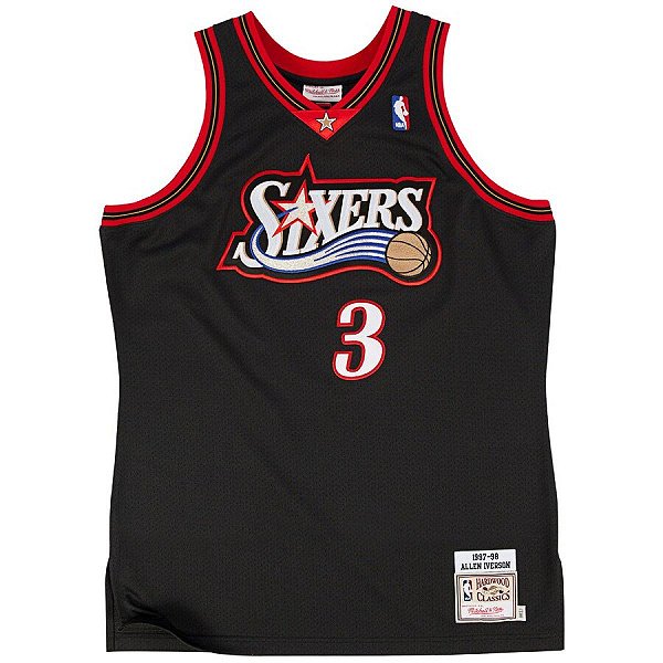 Camiseta NBA Basquete Philadelphia 76ers Allen Iverson 3 - 818