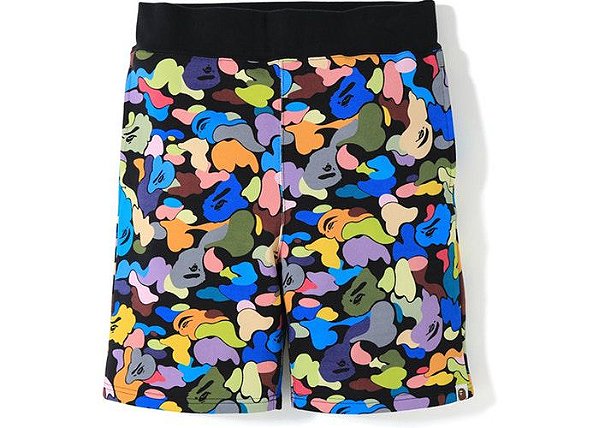 Shorts Bape Multi Camo Moletom