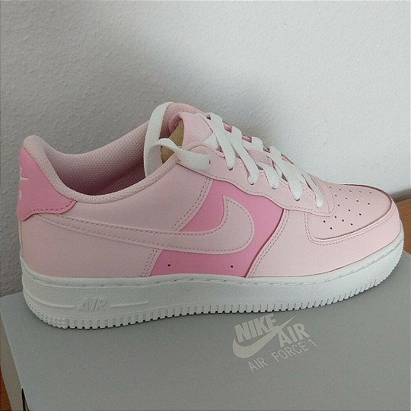 nike air force pink foam