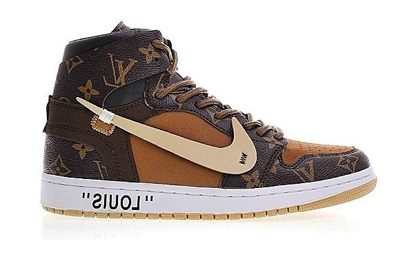 Air Jordan 1 x Louis Vuitton (CUSTOM) Box Comum