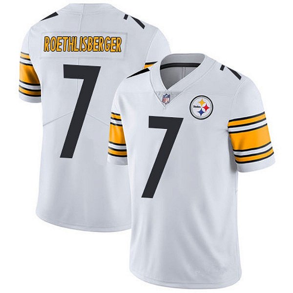 Camisa NFL Pittsburgh Steelers 7 Roethlisberger home bordada 806