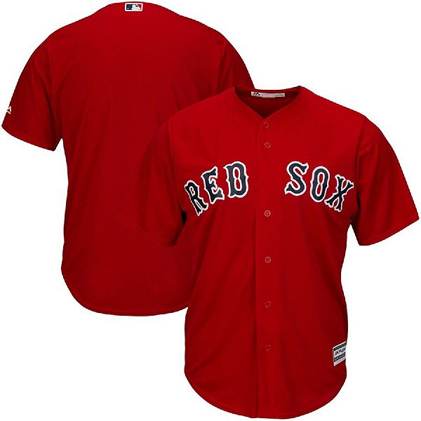 Camisa Baseball Boston Red Sox 2020 vermelha 756 Bordada