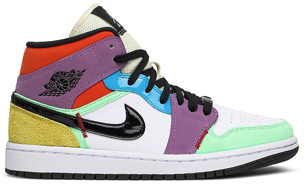 Wmns Air Jordan 1 Mid SE 'Lightbulb'