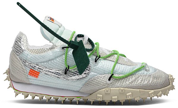 Nike x OFF-WHITE x Wmns Waffle Racer 'Electric Green'
