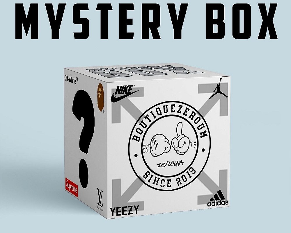 MYSTERY BOX GRANDE (1 Tênis + 1 Moletom)