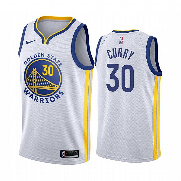 Camiseta Basquete NBA bordada edição exclusiva - 999 - Golden State Warriors - Curry