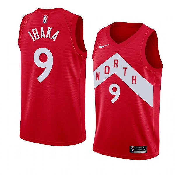Camiseta Basquete NBA bordada edição exclusiva - 999 - Toronto Raptors - Ibaka